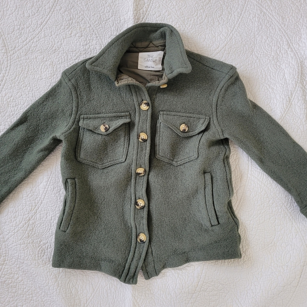 The Ganna Utility Shirt Jacket
